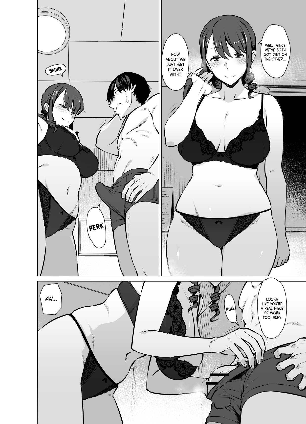 Hentai Manga Comic-Yamazaki Makie (3X Years Old), Becoming Fuck Buddies with her Daughter's Boyfriend-Read-13